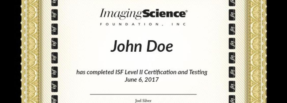 imaging certificate 4