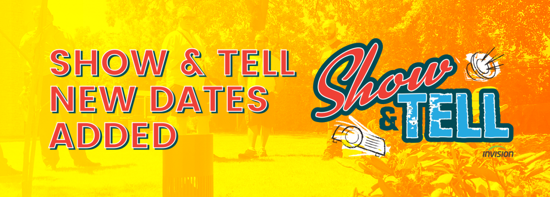ShowTell New Dates Banner