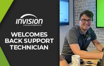 Will Feather rejoins Invision as Support Technician