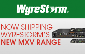 WyreStorm New MXV Range Feature