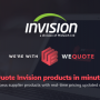 Invision partnership with WeQuote